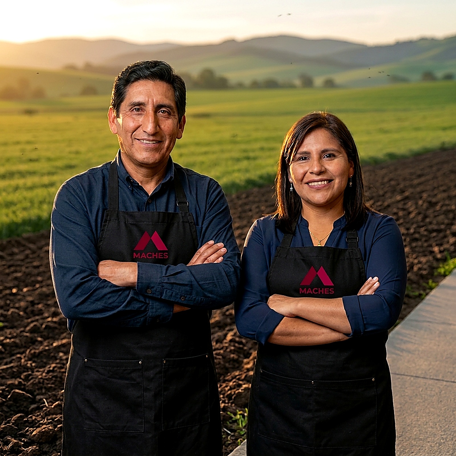 Maribel Quispe y Moisés Fernández, fundadores de MACHES